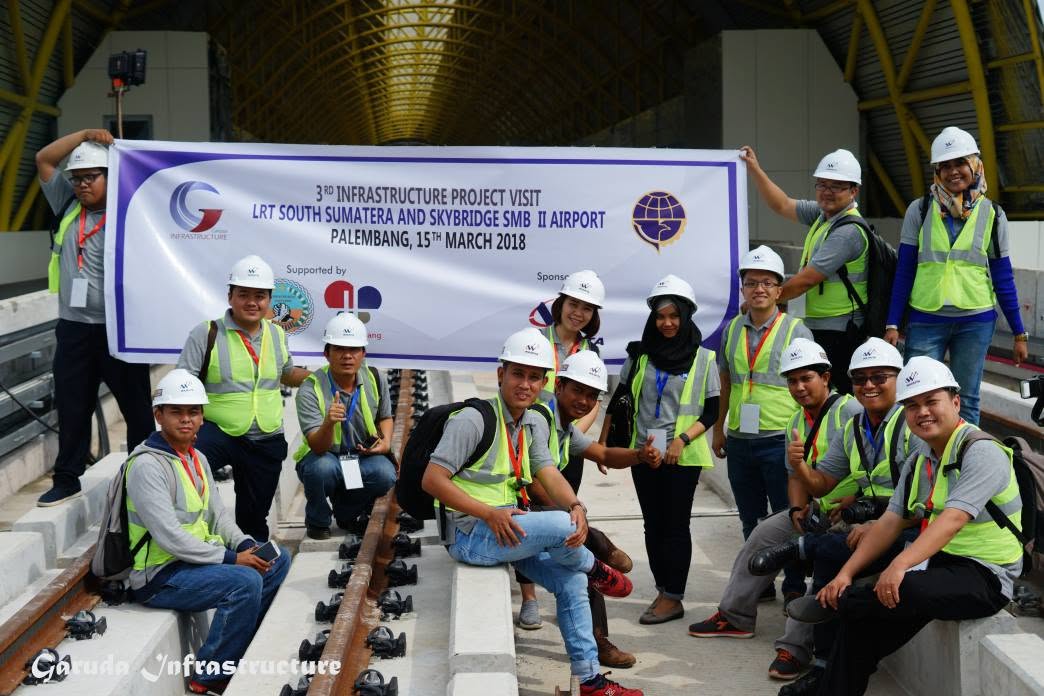 Infrastructure Visit "LRT South Sumatera and Skybridge Sultan Mahmud Badaruddin II Airport"